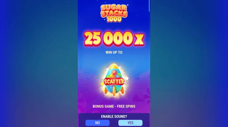 Sugar Stacks 1000 - loading screen