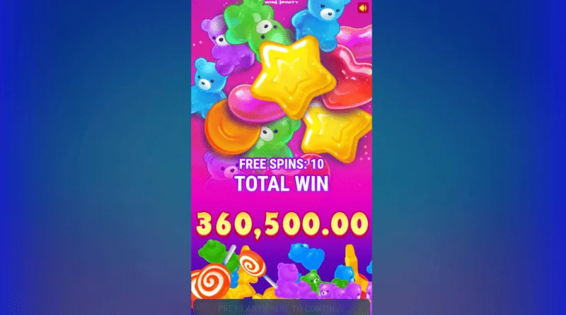 Sugar Stacks 1000 - total win for the round